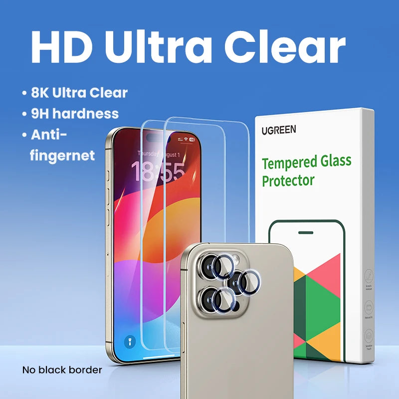 UGREEN Screen Protectors For iPhone 17 & 16 Series