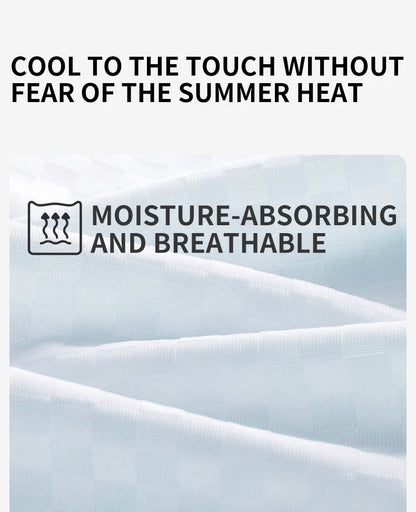 MiiOW 6Pcs Men's Summer Ice Silk Boxers - Antibacterial Breathable Mesh Underwear