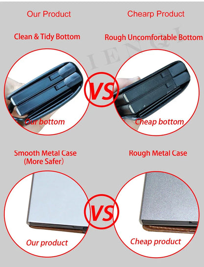 Anti Theft Credit Card Holder Men Wallets