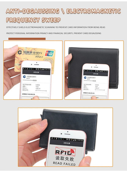 Pop Up Credit Card Holder Wallets