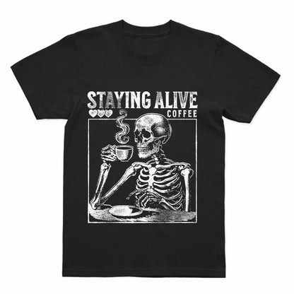 COOLMIND U0020 Skull Graphic Cotton Tee