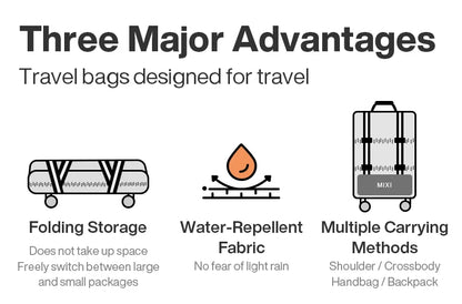Mixi Expandable Large Capacity Foldable Travel Bag