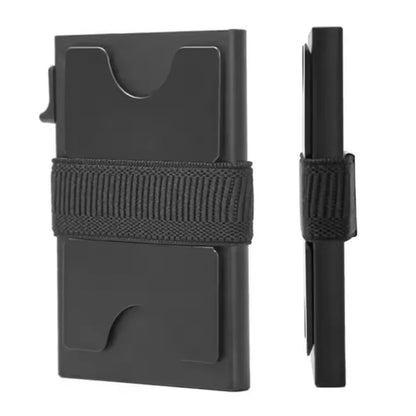 Aluminium Card Holder Rfid Blocking Wallet