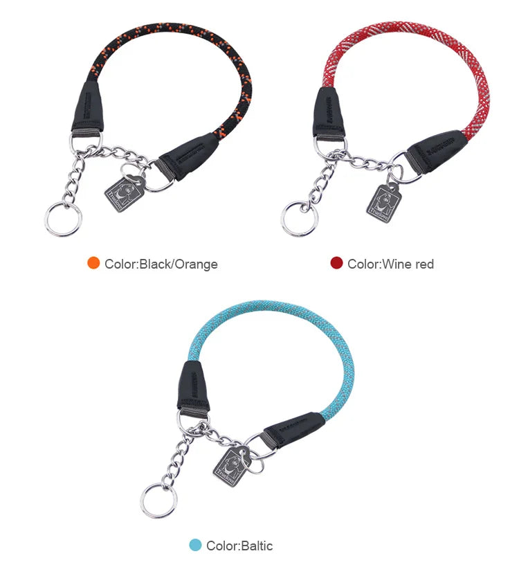 Truelove Pet P-Chain Nylon Dog Collar