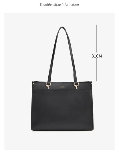 FOXER Luxury Large Capacity Tote Bag for Women