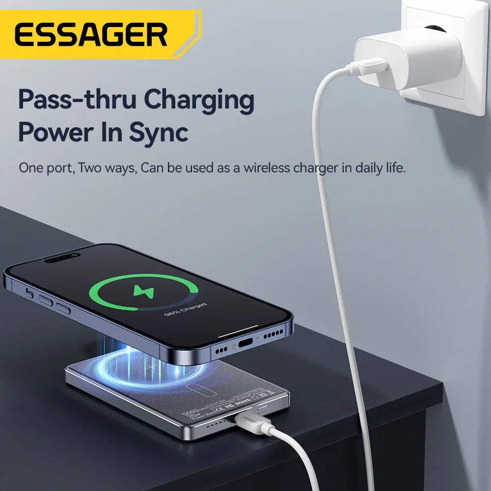 Essager Thin Wireless Power Bank - ShopHub
