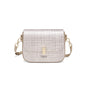 FOXER Female Shoulder Bag Split Leather Crossbody Bag Fashion Luxury Design Saddle Bag Commute Daily Use Gift for Lover