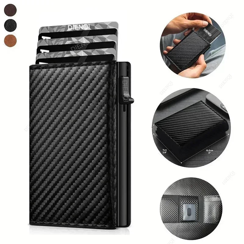 DIENQI Luxury RFID Credit Card Holders