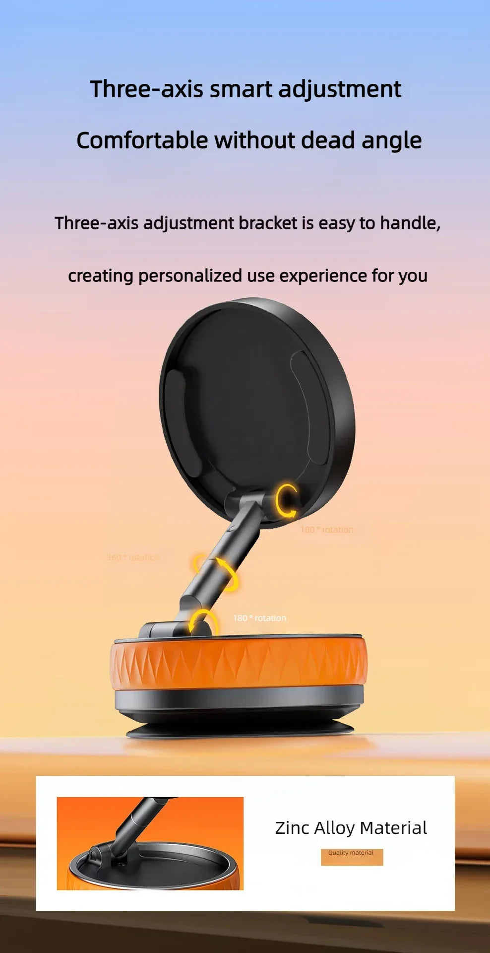 Magsafe 360° Adjustable Car Phone Holder - ShopHub