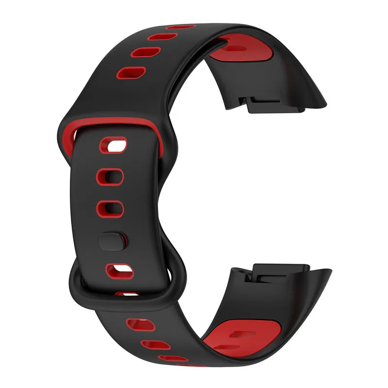 Rubber Sport Strap for the Fitbit Charge 5/6 Series (available in 21 colours) Habicare