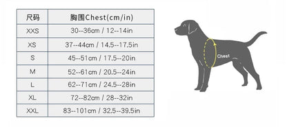TRUELOVE High-Performance Foul Weather Jacket Dog Harness Vest Combination High-grade Nylon 66 Waterproof Keep Pet Warm YG1871