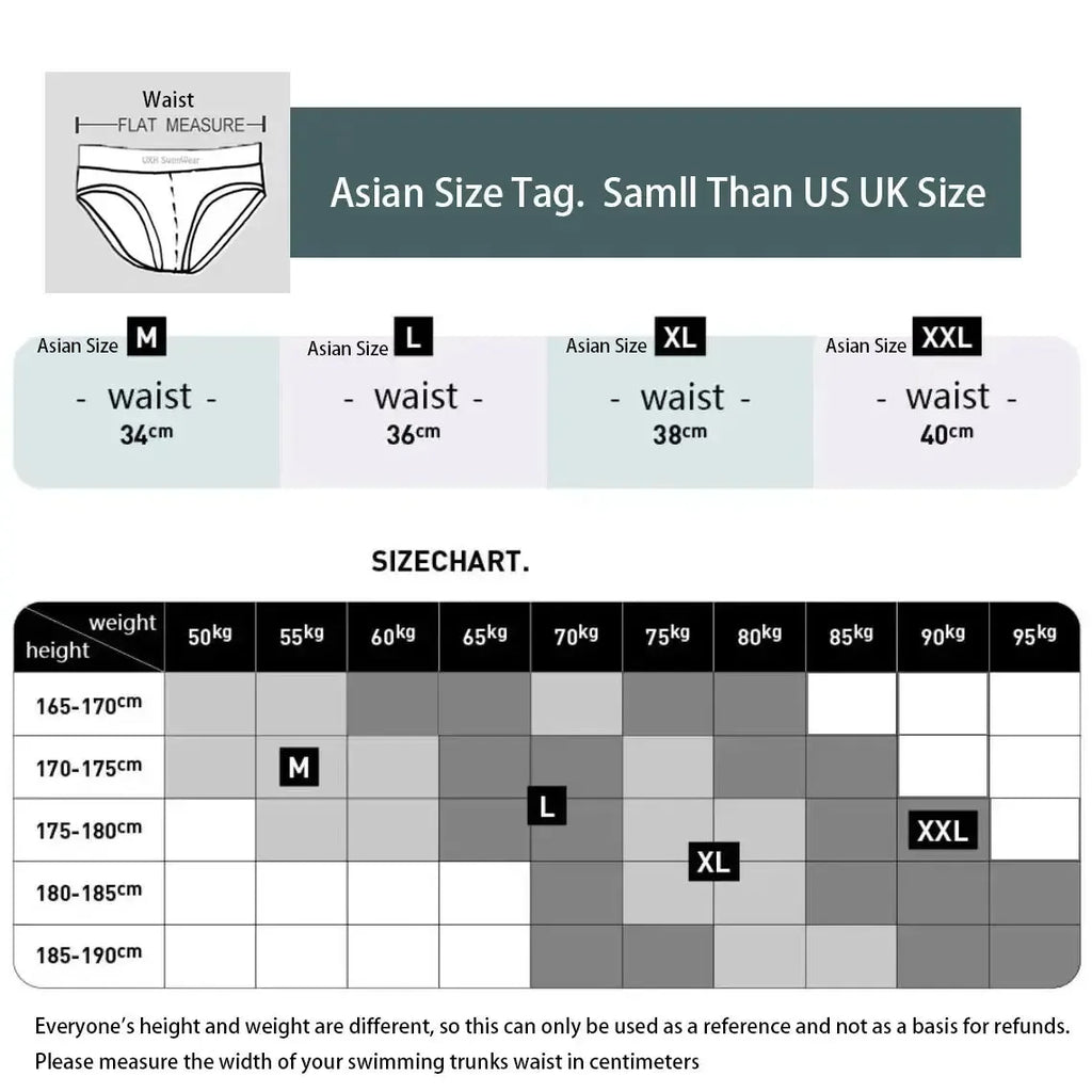 UXH Push-Up Pad Swim Briefs - ShopHub