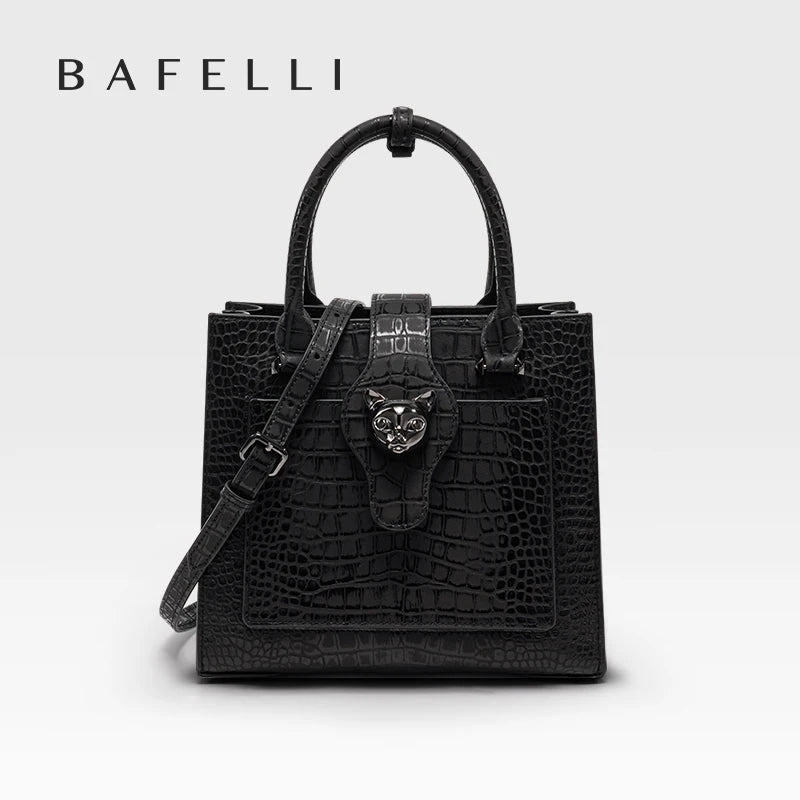 BAFELLI Women's Genuine Leather Business Handbag
