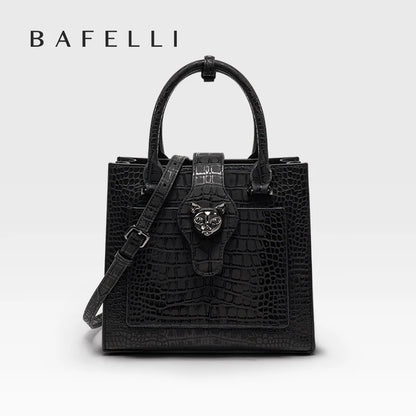 BAFELLI Women's Genuine Leather Business Handbag