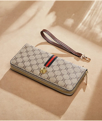 FOXER PVC Long Clutch Wallet