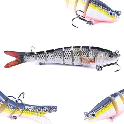 Multi-Jointed Bionic Fishing Lure 10cm/12.4g – 1/3/5pcs Habicare
