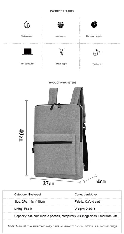 DIENQI Ultra-thin Laptop Backpack