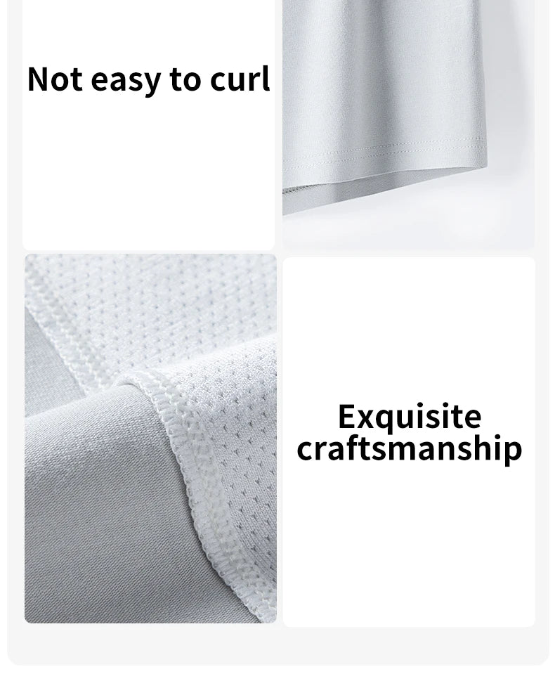 MiiOW Combed Cotton Men's Boxers - 40S Antibacterial Breathable Underwear 7A Soft Boxershorts