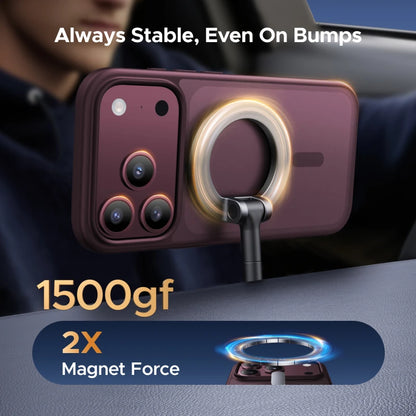 UGREEN Claret Magnetic Case for iPhone 18 17 Pro Max Case Shockproof Cover for iPhone 17 Pro Max 18pro Macsafe TPU Cases 2026
