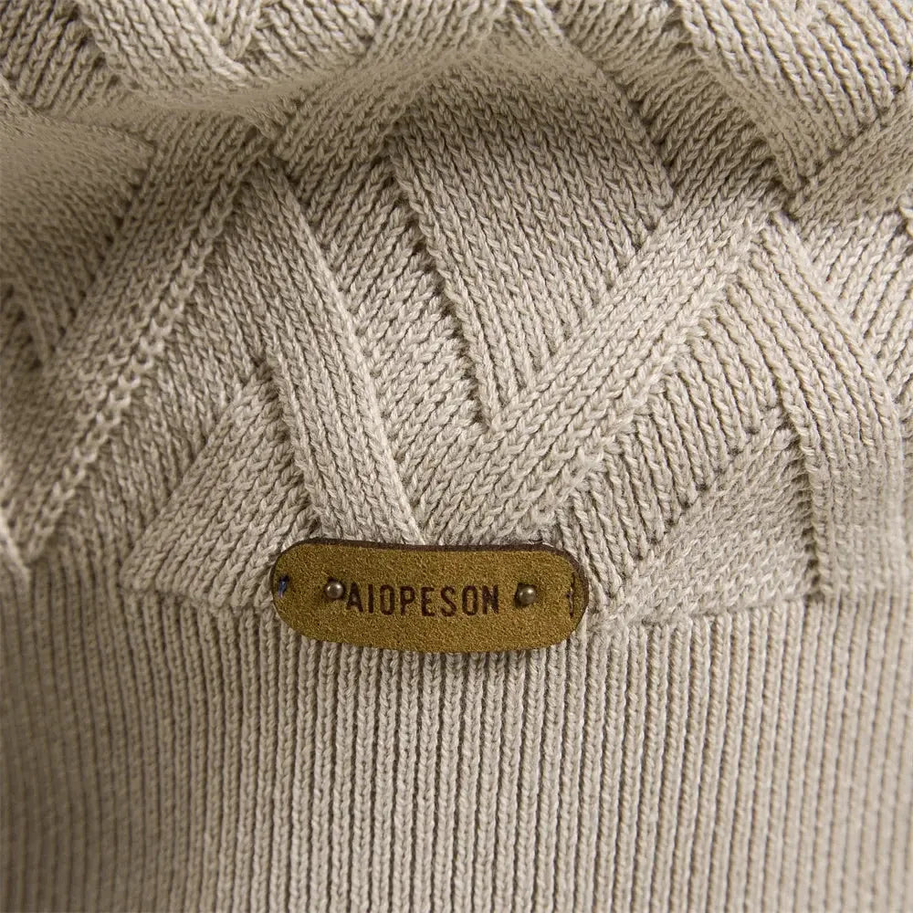 AIOPESON Argyle Basic Men Sweaters - ShopHub