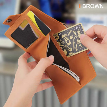 RFID-Protected Carbon Fiber Card Holder