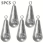 Teardrop Fishing Sinkers – Lead Weights for Bass (10 Sizes) Habicare