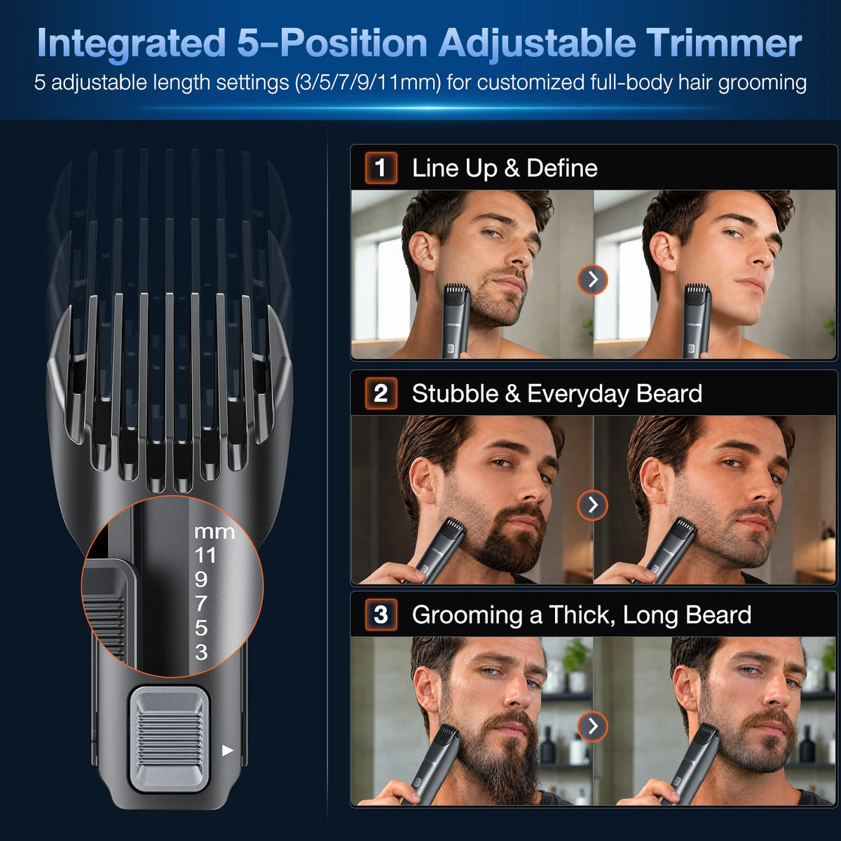 Kensen S39 Dual-Head Hair Trimmer
