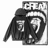 COOLMIND G20 Acid-Washed Black Graphic Hoodie