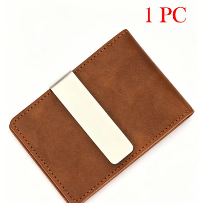 Slim Thin Card Holder Money Clip Wallets