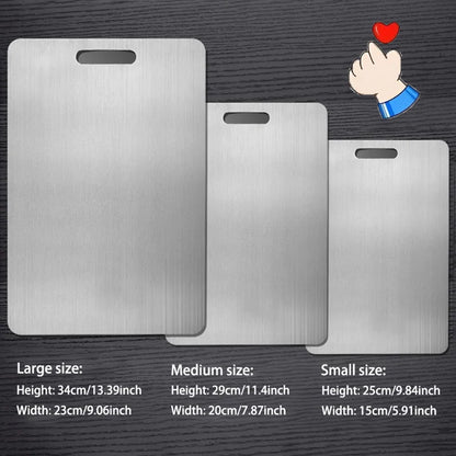 3pcs Stainless Steel Cutting Boards