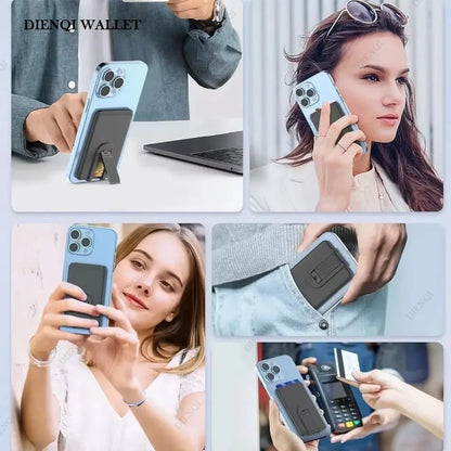 DIENQI Silicone Phone Card Holder For Iphone & Samsung