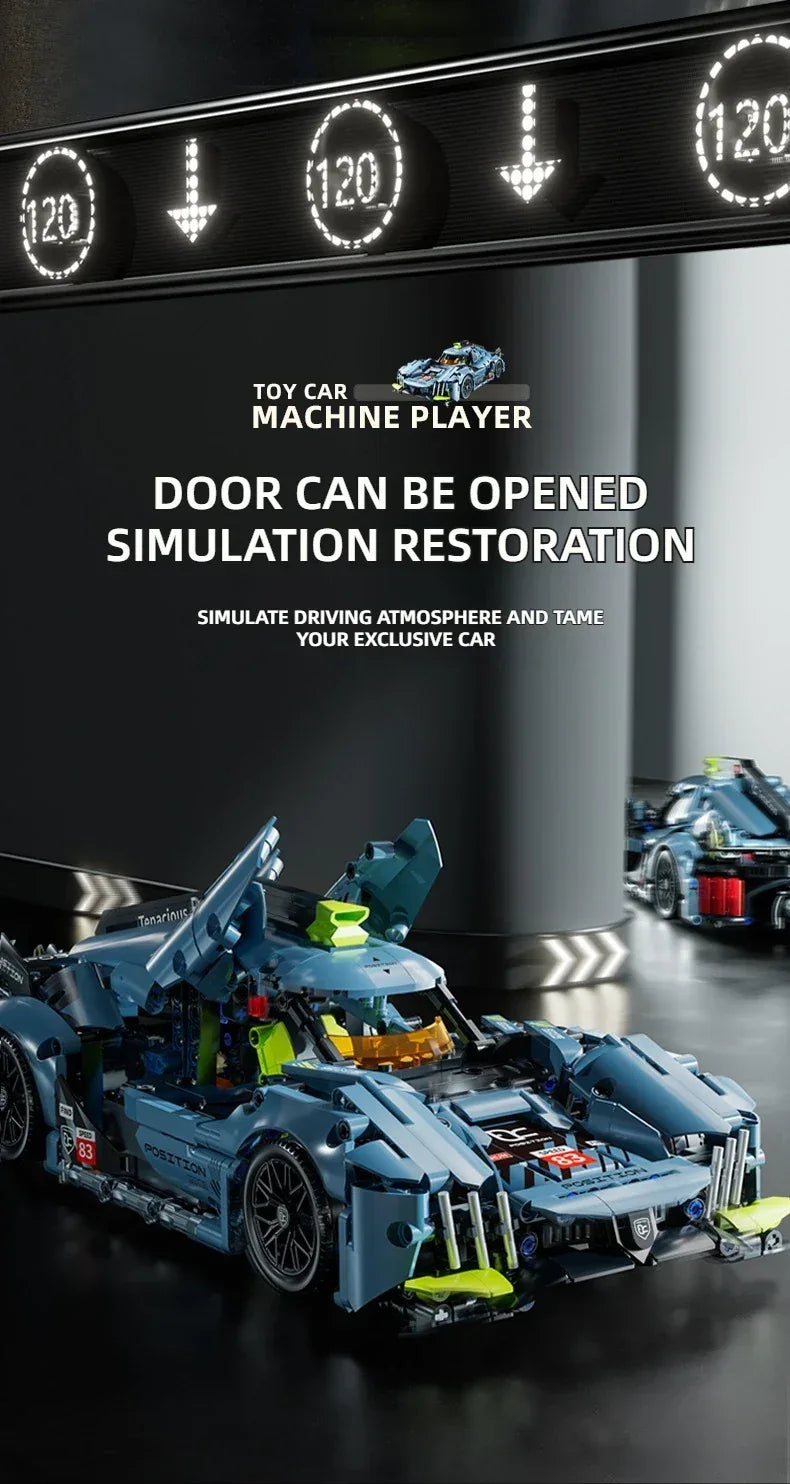 TOYLINX 1:14 Racing Car Building Blocks - ShopHub