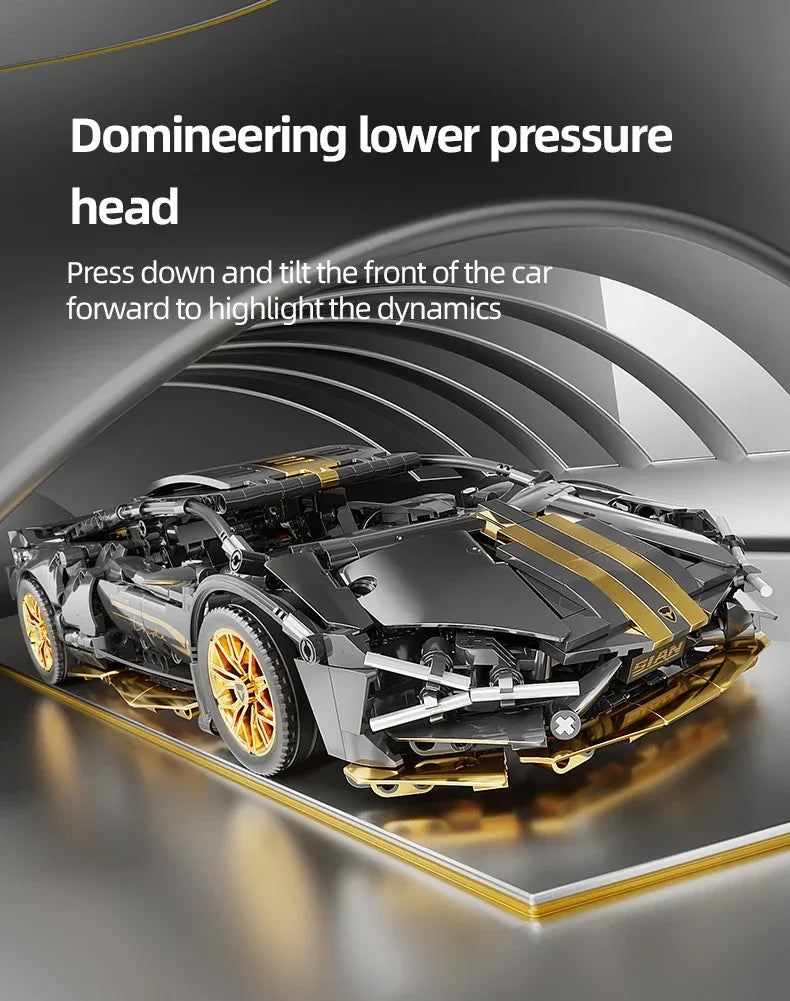 TOYLINX 1:14 Supercar Building Blocks Toy - ShopHub