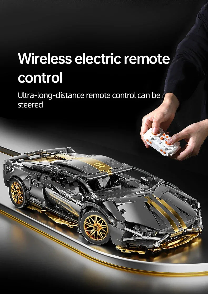 TOYLINX 1:14 Supercar Building Blocks Toy - ShopHub