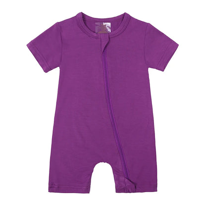 Kids Tales Little Breeze Bamboo-Blend Zip Baby Romper