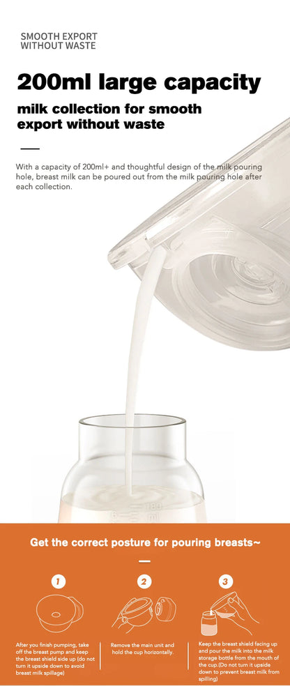 MAMIJOY Portable Double-sided Wearable Smart Breast Pump