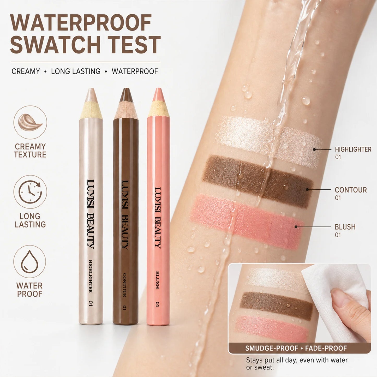 3pcs/Set Face Makeup Pen