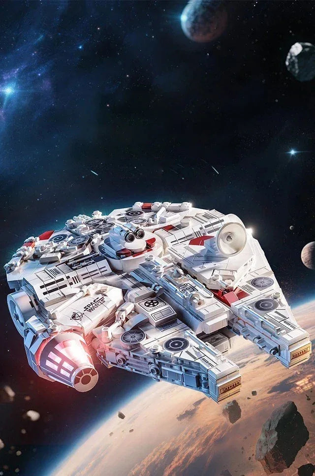 TOYLINX Hot Building Blocks 1361PCS Millennium Falcon Kit - ShopHub