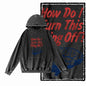 After Dark Acid-Washed Black Graphic Hoodie