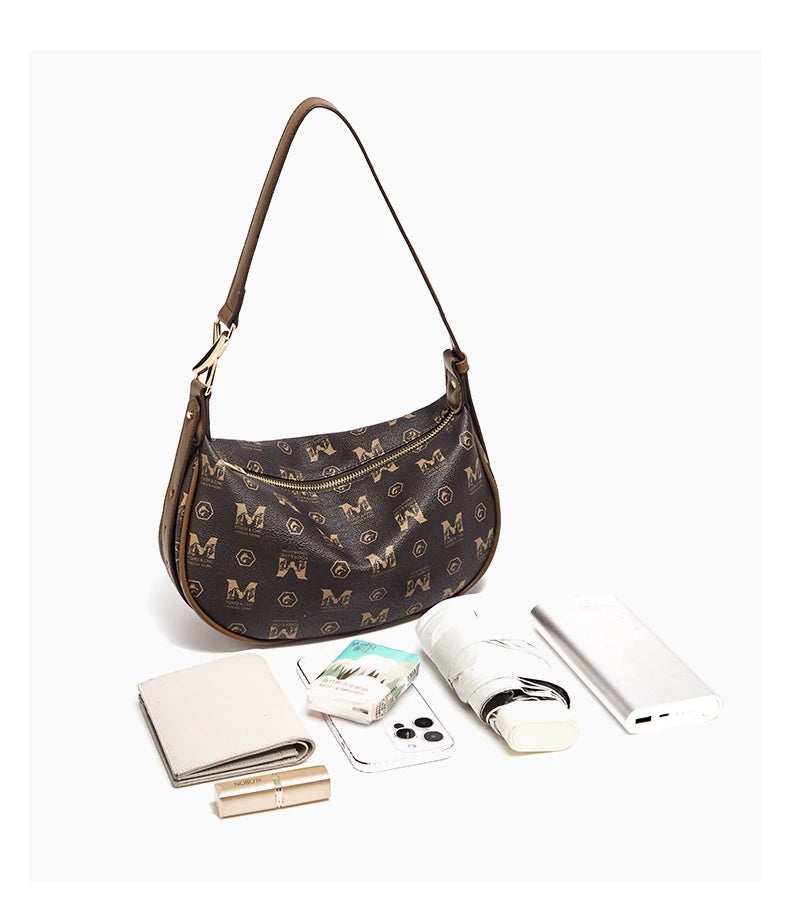 FOXER PVC Leather Women's Shoulder Bag