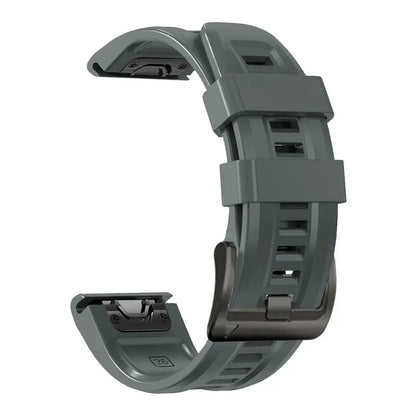 Quickfit Silicone Strap for the Garmin Watch Series (available of various range of models and 46 colours) Habicare