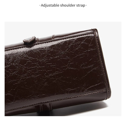 FOXER Women's Genuine Leather Shoulder Bag