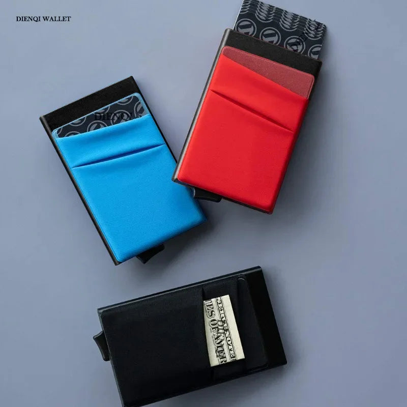 DIENQI DT-XKT Slim Aluminium Card Holder