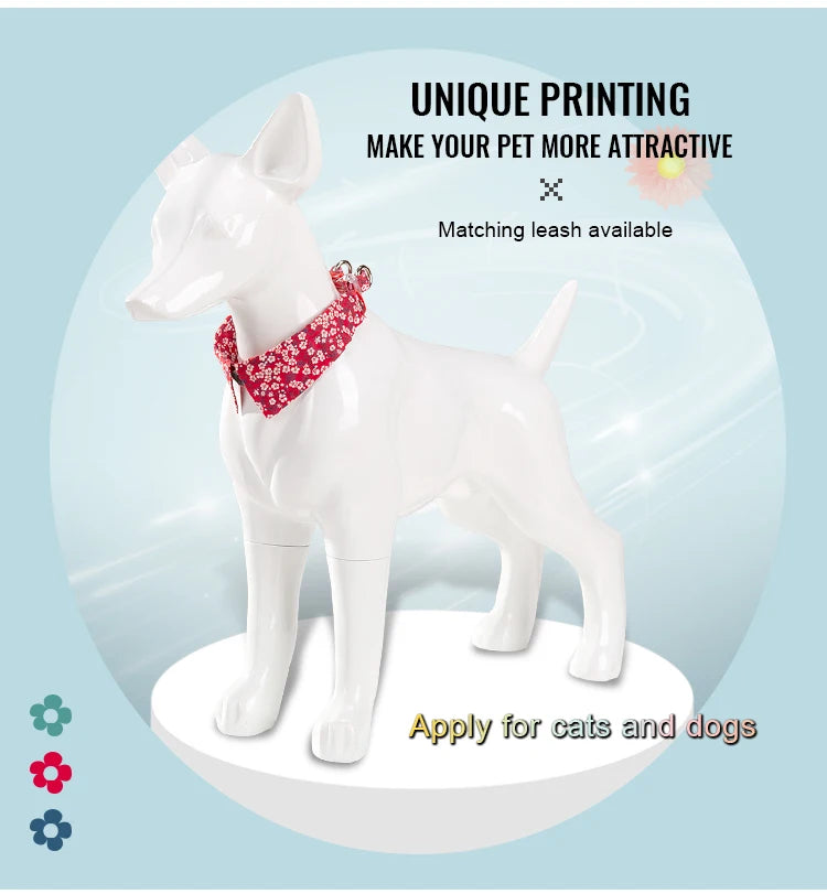 Truelove Cat Collar with Cute Floral Design