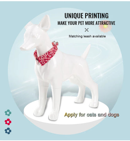Truelove Cat Collar with Cute Floral Design