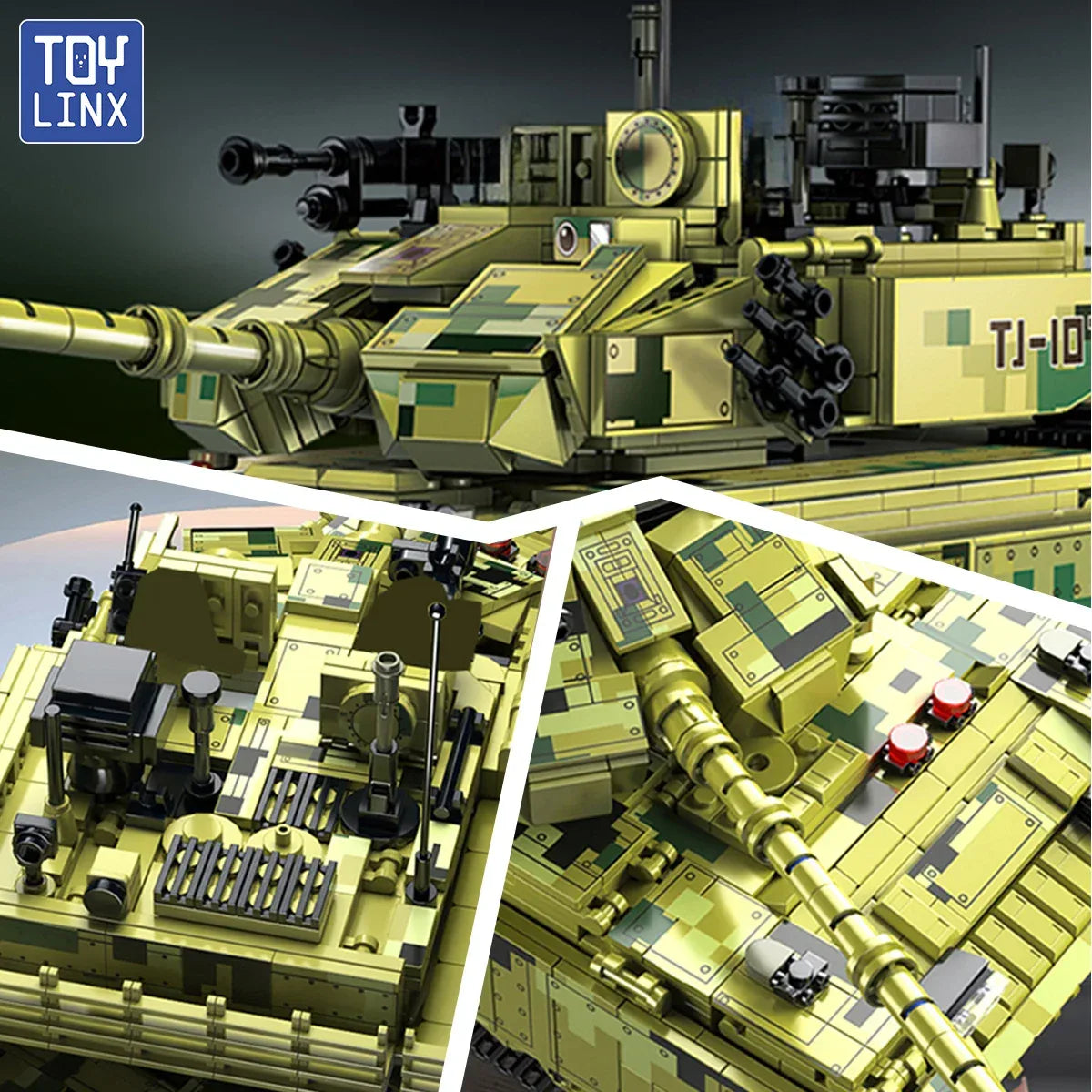 TOYLINX Tank Building Block Toy Set - ShopHub