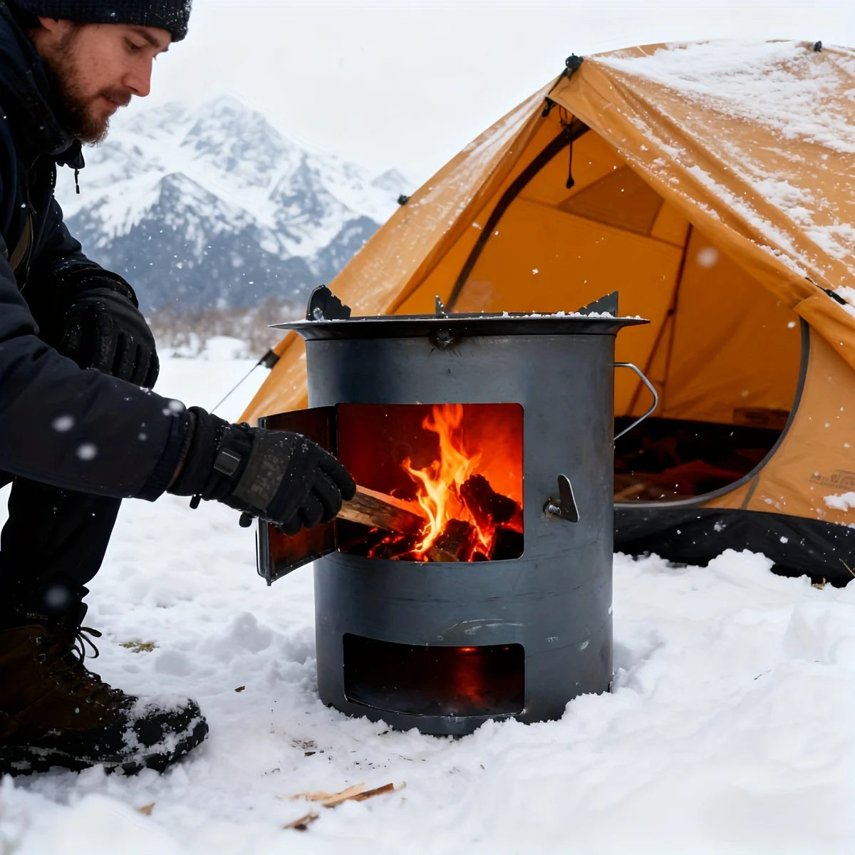 Portable Outdoor Fire Pit Stove
