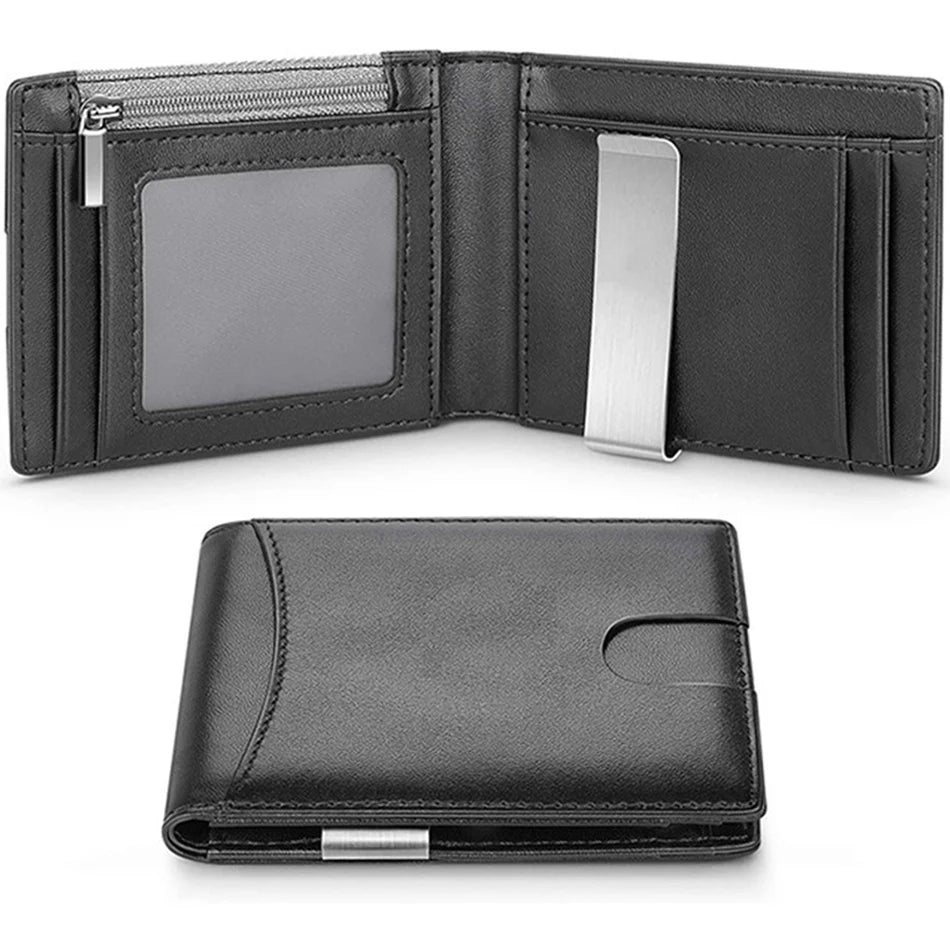 DIENQI Carbon Fiber RFID Slim Wallet