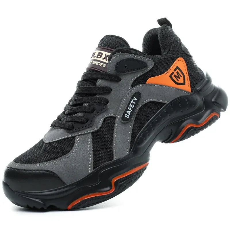 Unisex Safety Shoes Featuring Anti-Smash Steel Toe Protection - ShopHub