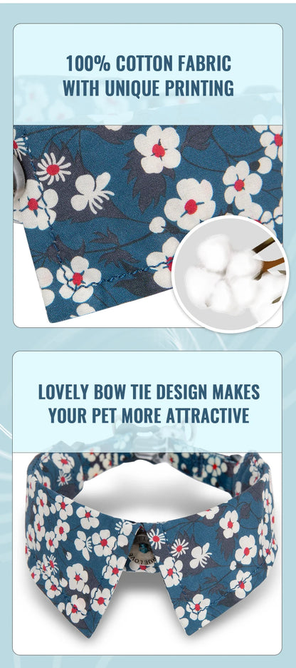 Truelove Cat Collar with Cute Floral Design